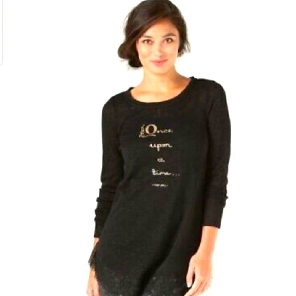 EC DISNEY×L.C. ONCE UPON A TIME LONG SLEEVE SHIRT SZ. XS